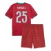 Portugal Nuno Mendes #25 Hjemmedraktsett Barn VM 2026 Korte ermer (+ Korte bukser) Portugal Nuno Mendes #25 Hjemmedraktsett Barn VM 2026 Korte ermer (+ Korte bukser)